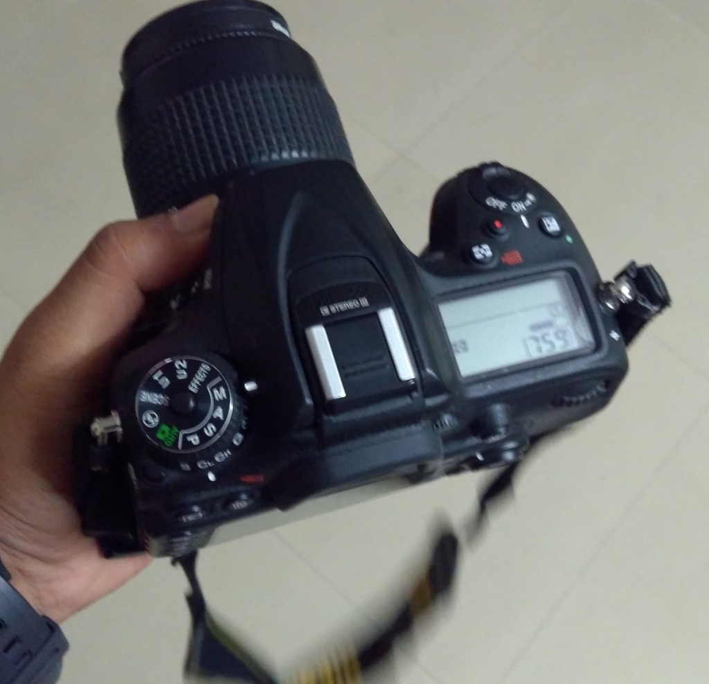 Nikon D7200, Manual Mode setting