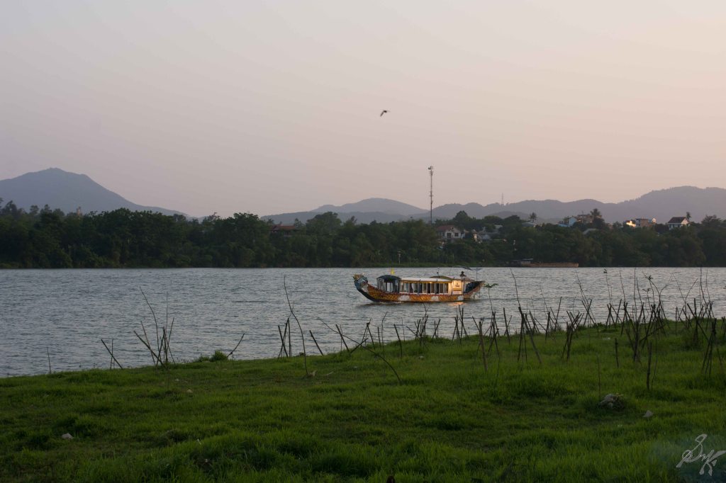 A boat on the Perfume river, Hue, Vietnam